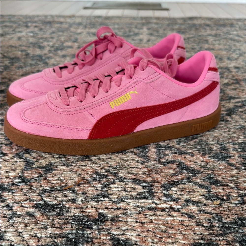 Puma Club II Era Sneaker - Pink $ Red